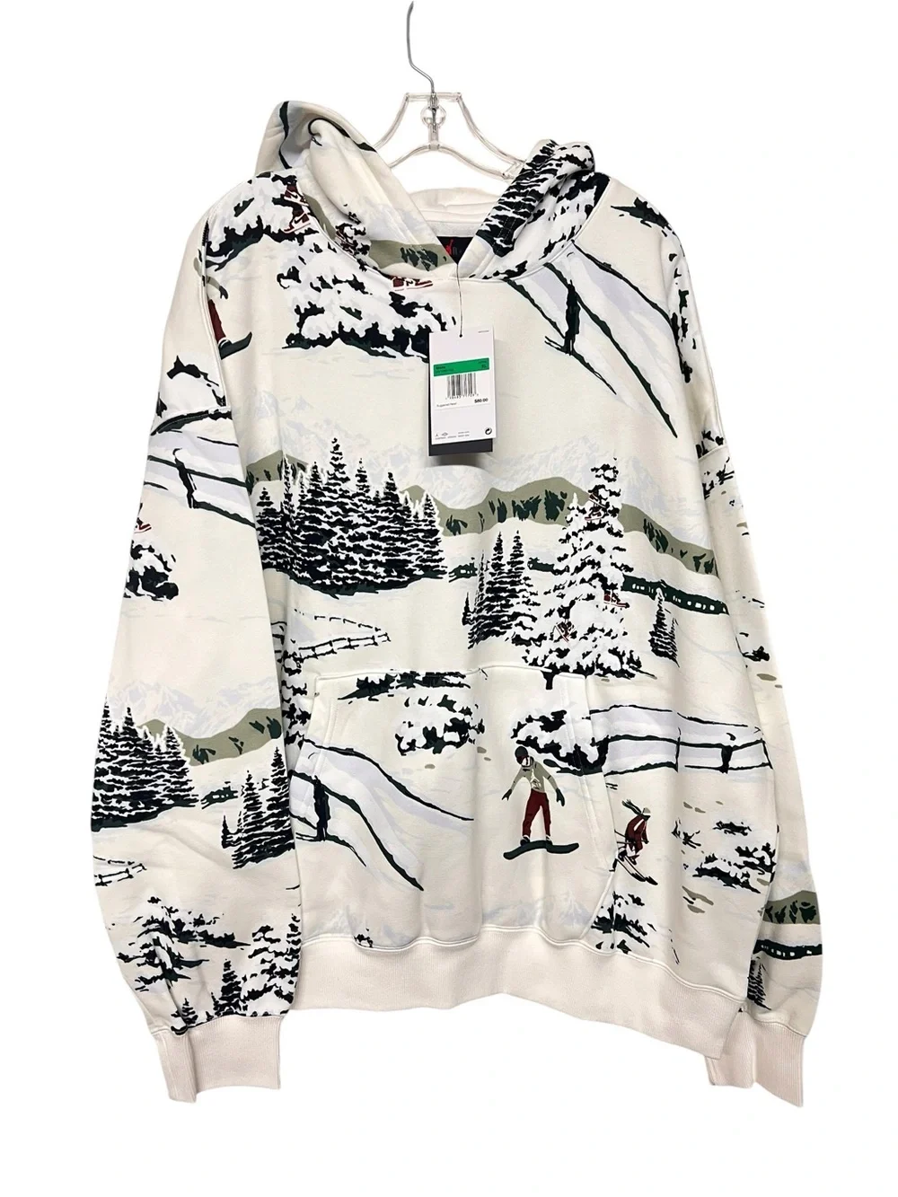 New Air Jordan Holiday 2025 Brooklyn Fleece Scenic Ski Crewneck Hoodie XL